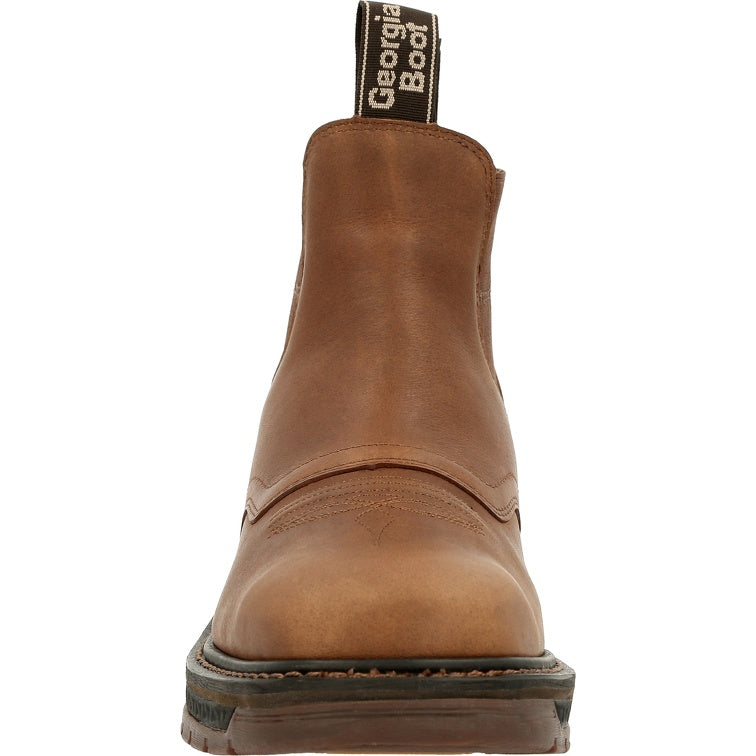 Georgia Boot Men's Carbo-Tec LT Waterproof Chelsea Work Boot GB00434