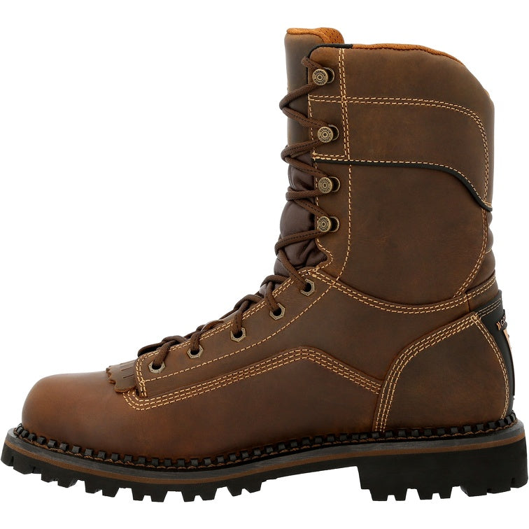 Georgia Boot AMP LT Low Heel Logger Waterproof Work Boot GB00472