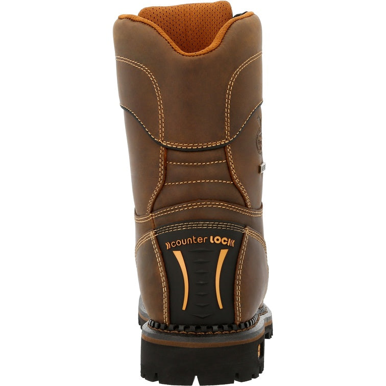 Georgia Boot AMP LT Low Heel Logger Waterproof Work Boot GB00472