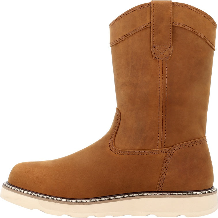 Georgia Boot Core 37 10" Waterproof Pull On Wedge Work Boot GB00666