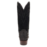 Dan Post Men's Alvis Caiman Black Leather Boot DP3100