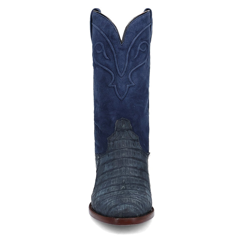 Dan Post Men's Alvis Caiman Denim/Blue Leather Boot DP3101