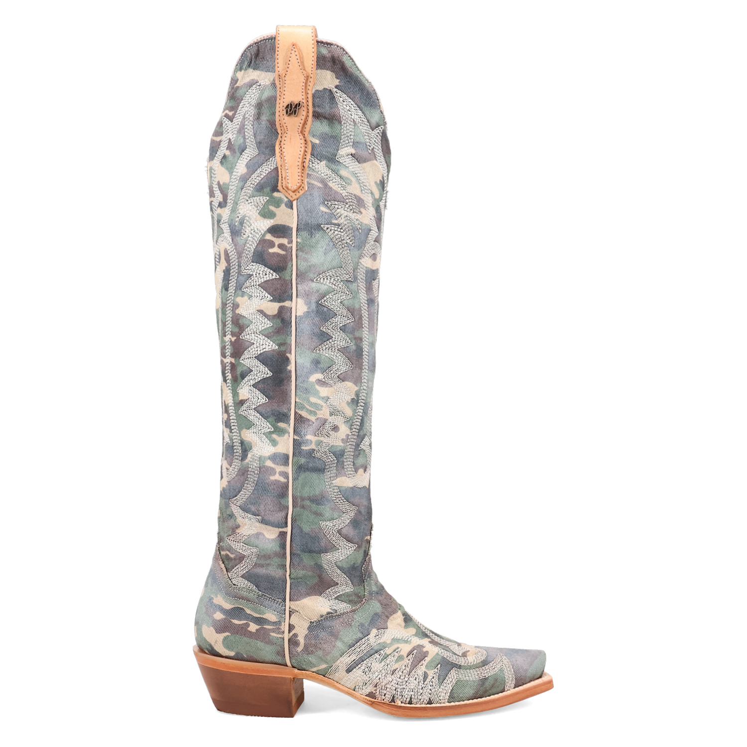Dan Post Women's Camo Darlin' Fabric Boot DP7084