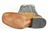 Bonanza Tobacco Leather Square Toe, Leather Sole Rodeo Boot BA4004T - BootSolution