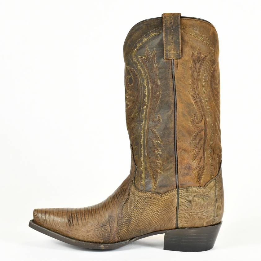 DAN POST MEN’S EXOTIC LIZARD LEATHER COWBOY BOOT DP2357 - BootSolution