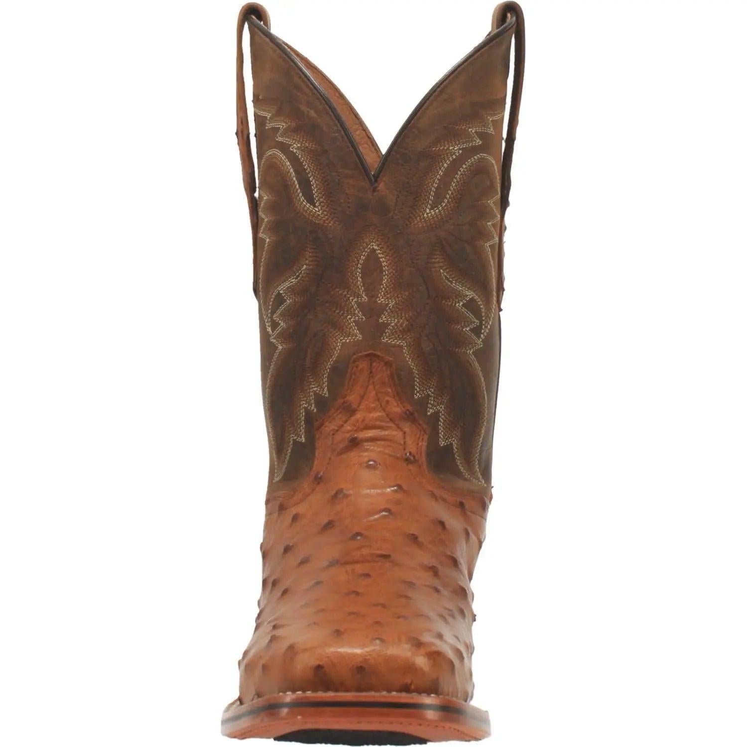 Dan Post Ostrich Cowboy Boot-Cowboy Certified Roper Boot DP4874 - BootSolution