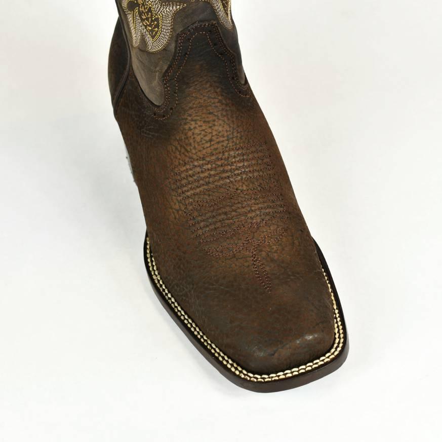 Denver Mountain Square Toe Men's Cowboy Boot, Brown Shoulder Leather - 845 - BootSolution