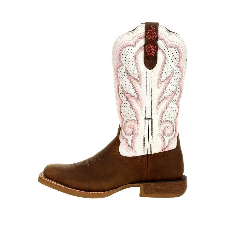 Durango Lady Rebel Pro Women’s White Ventilated Western Boot DRD0392 - BootSolution