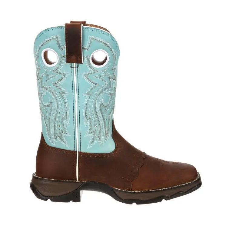 Durango Lady Rebel Women’s Powder N’ Lace Saddle Western Boot RD3471 - BootSolution