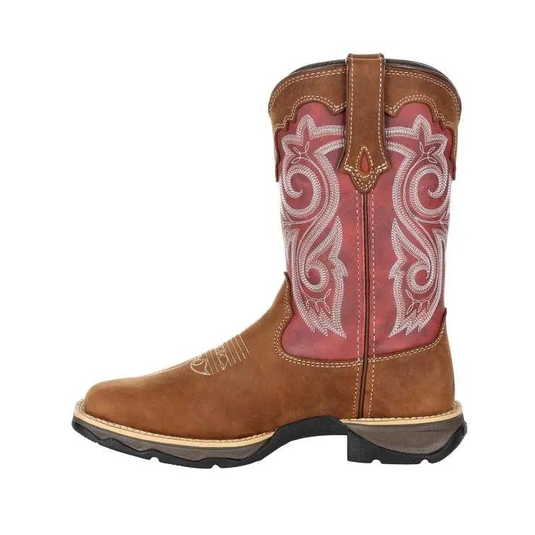Durango Lady Rebel Women’s Red Western Boot DRD0349 - BootSolution