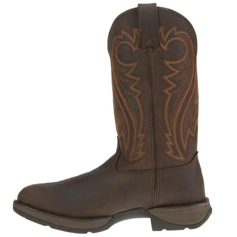 Durango Rebel Mens Chocolate Pull-On Western Boot DB5464 - BootSolution