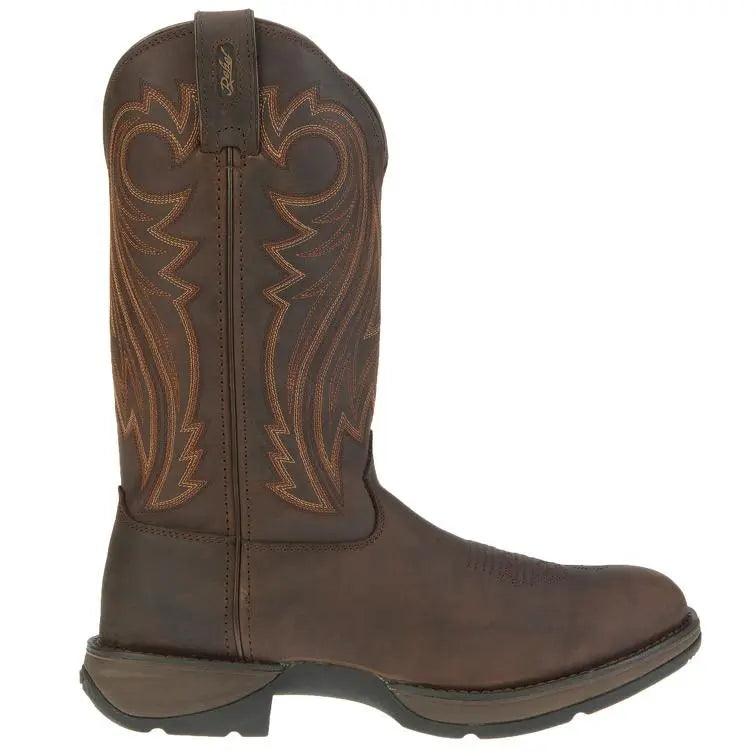 Durango Rebel Mens Chocolate Pull-On Western Boot DB5464 - BootSolution