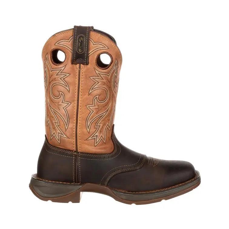 Durango Rebel Steel Toe Mens Waterproof Western Pull-On DB019 - BootSolution