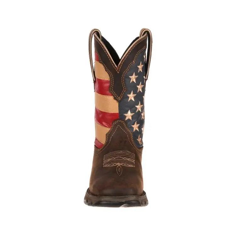 Durango Rebel Women’s Patriotic Pull-on Western Flag Boot RD4414 - BootSolution