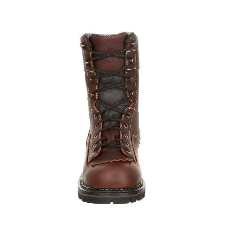 Georgia Boot AMP LT Logger Low Heel Waterproof Work Boot GB00237 - BootSolution