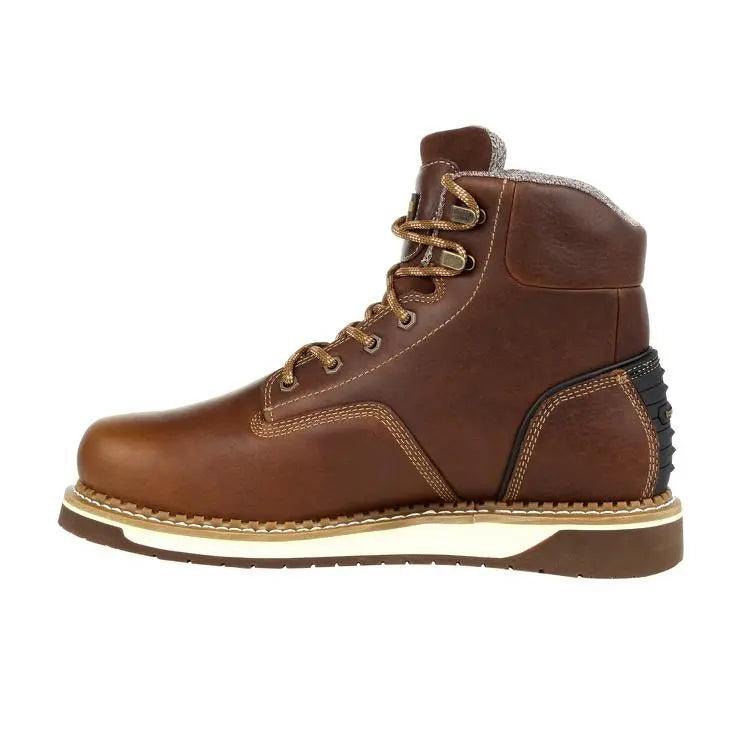 Georgia Boot Men’s Amp LT Wedge Steel Toe Waterproof Work Boot GB00351 - BootSolution