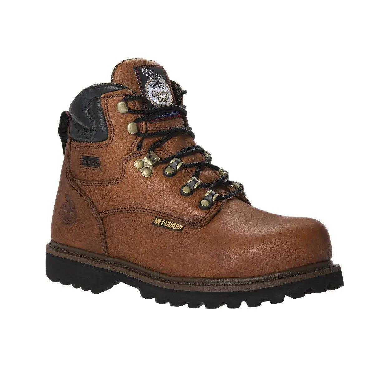Georgia Boot Mens Hammer Steel Toe Met Guard Work Boots G6315 - BootSolution