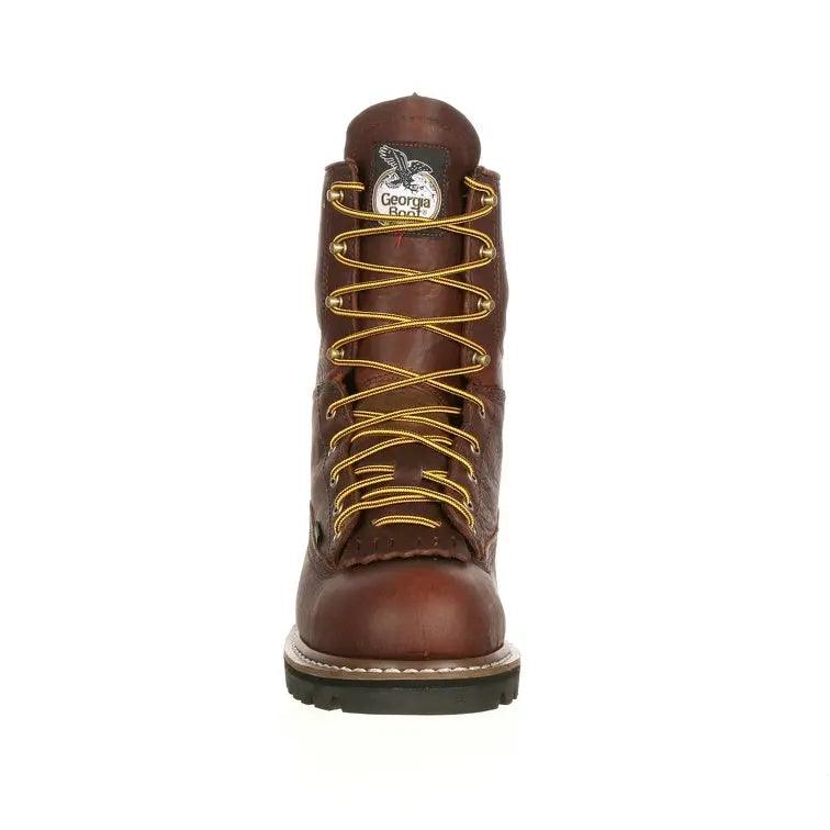 Georgia Boot Steel Toe Waterproof Lace-to-Toe Work Boot G103 - BootSolution