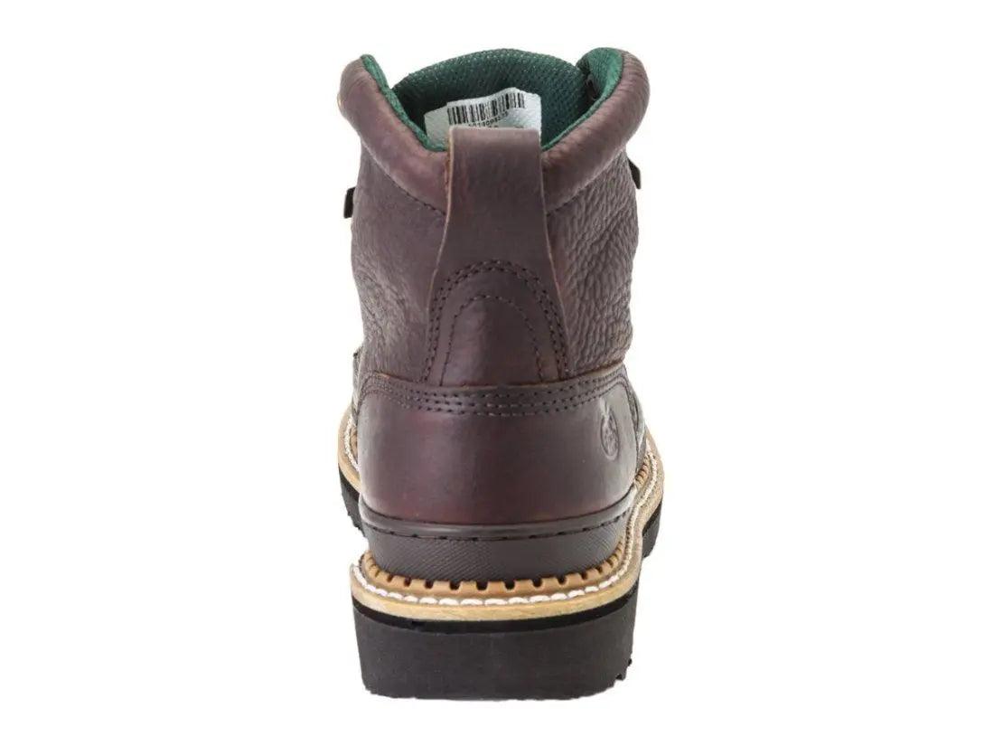 Georgia Giant 6-Inch Brown Leather Work Boots G6274 - BootSolution