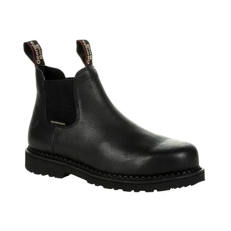 Georgia Giant Men’s Revamp Waterproof Chelsea Work Boot GB00376 - BootSolution