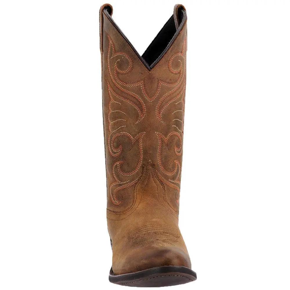 Laredo Bridget Tan Leather Western Round Toe Boot 51084 - BootSolution