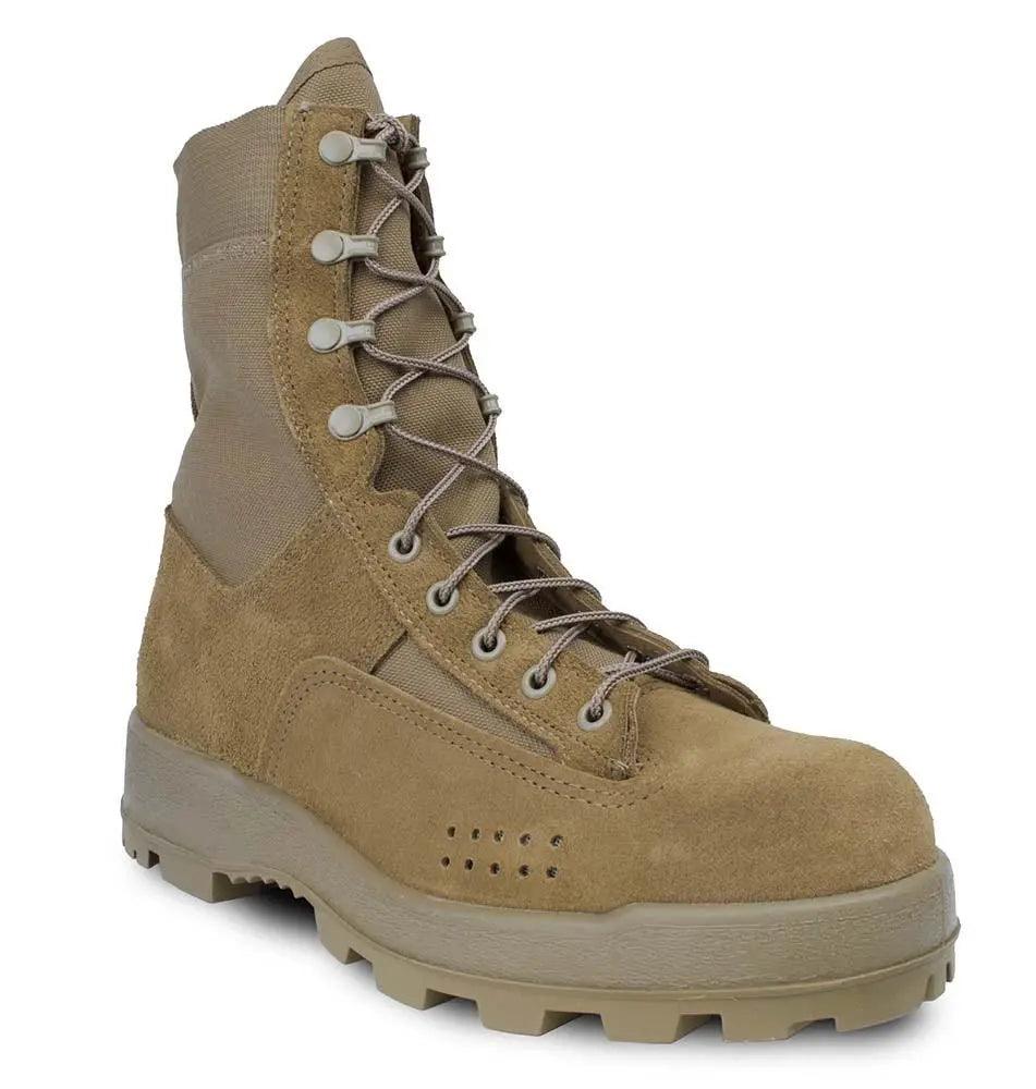 McRae Army Combat Boot Size 11.5 McRae Army Combat Boots Mens 11.5R Tan Leather Temp Weather  main image 4
