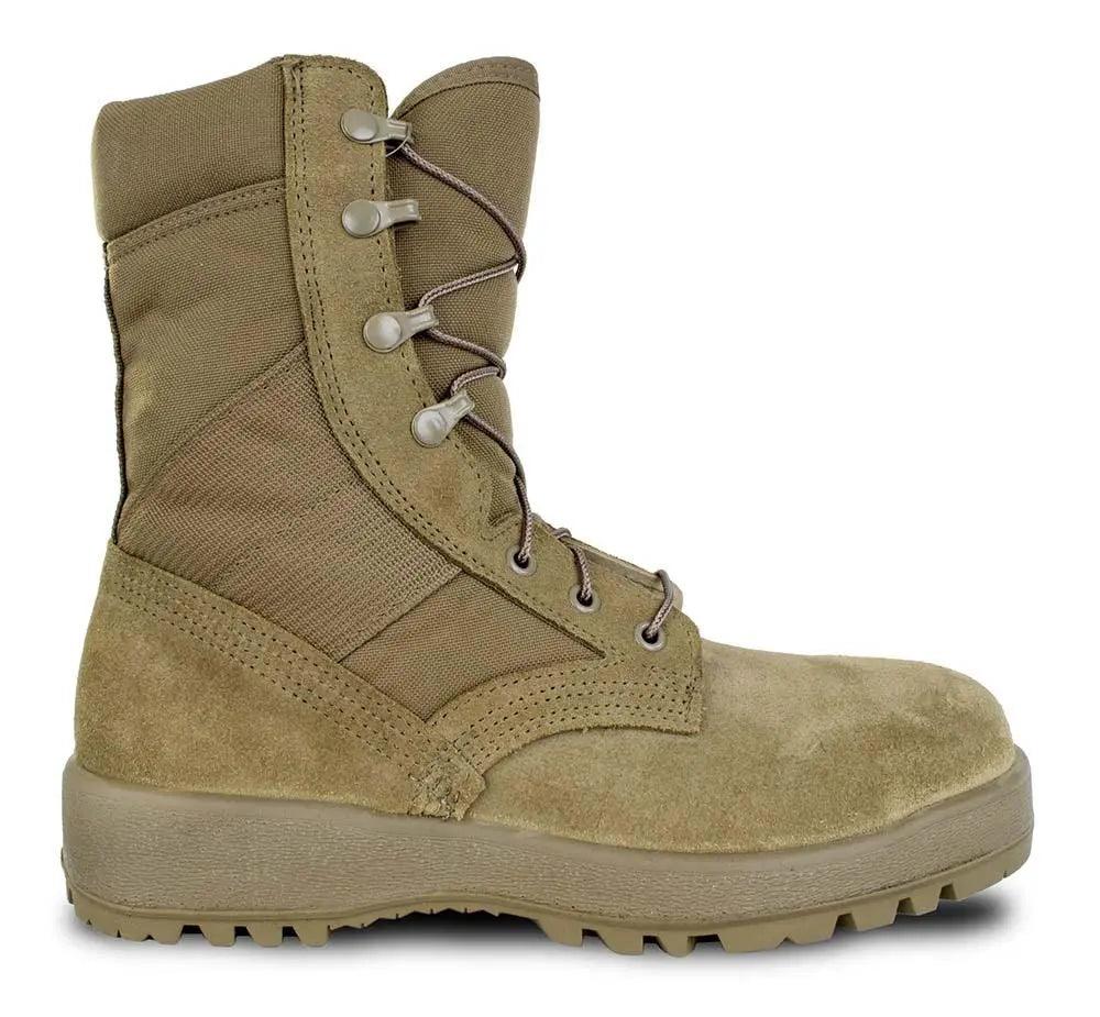 McRae Mil-Spec Hot Weather Steel-toe Boot in Coyote 8989 - BootSolution