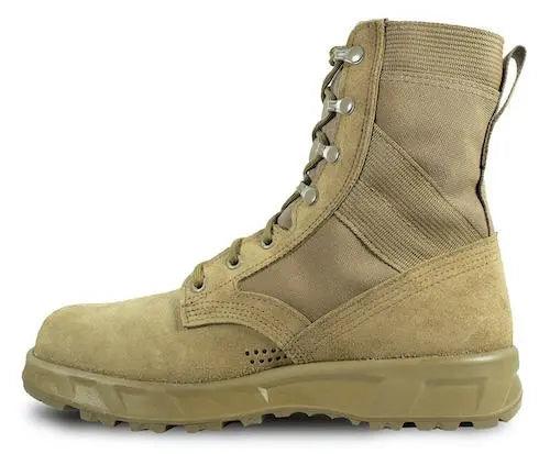 McRae Ultra Light Hot Weather Steel Toe Combat Boot Coyote 8389 - BootSolution