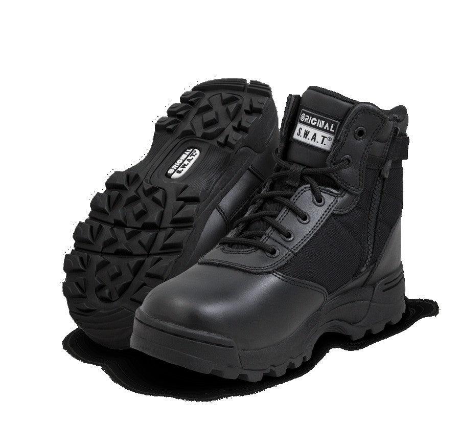 Original S.W.A.T Classic 6" Waterproof Side-Zip Safety Men's Black 116101 - BootSolution
