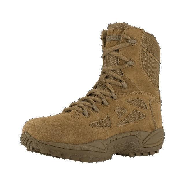 Reebok Men’s 8” Stealth Rapid Response Tactical Boot Coyote RB8977 - BootSolution