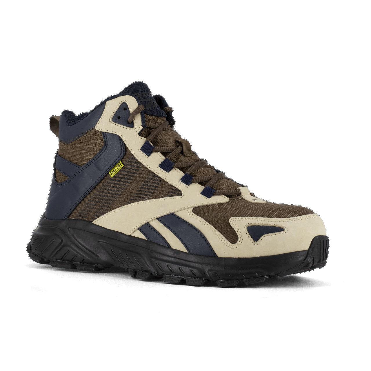 Reebok Men’s Hyperium Retro Trail Hiker, Internal Met Guard CT Work Shoes RB3262 - BootSolution