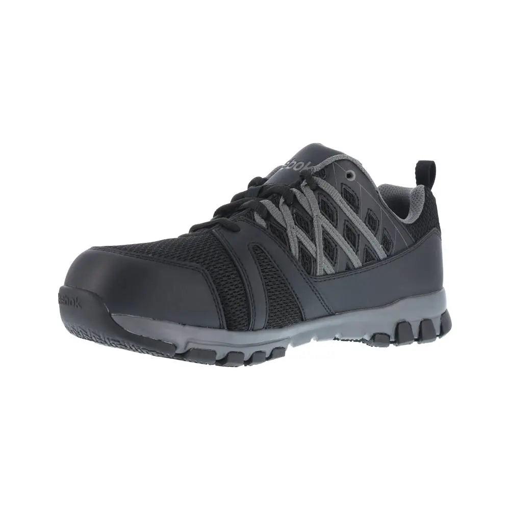 Reebok Men's Steel Toe Static Dissipative Slip Resistant Shoe RB4016 - BootSolution