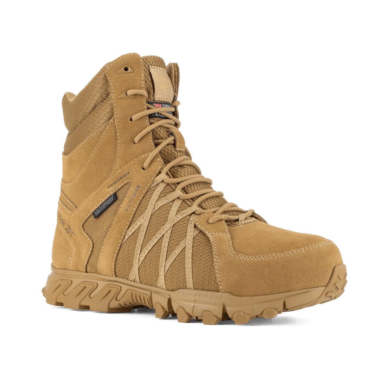 Reebok Men’s Waterproof Insulated Side Zip Composite Toe Tactical Boot RB3461 - BootSolution