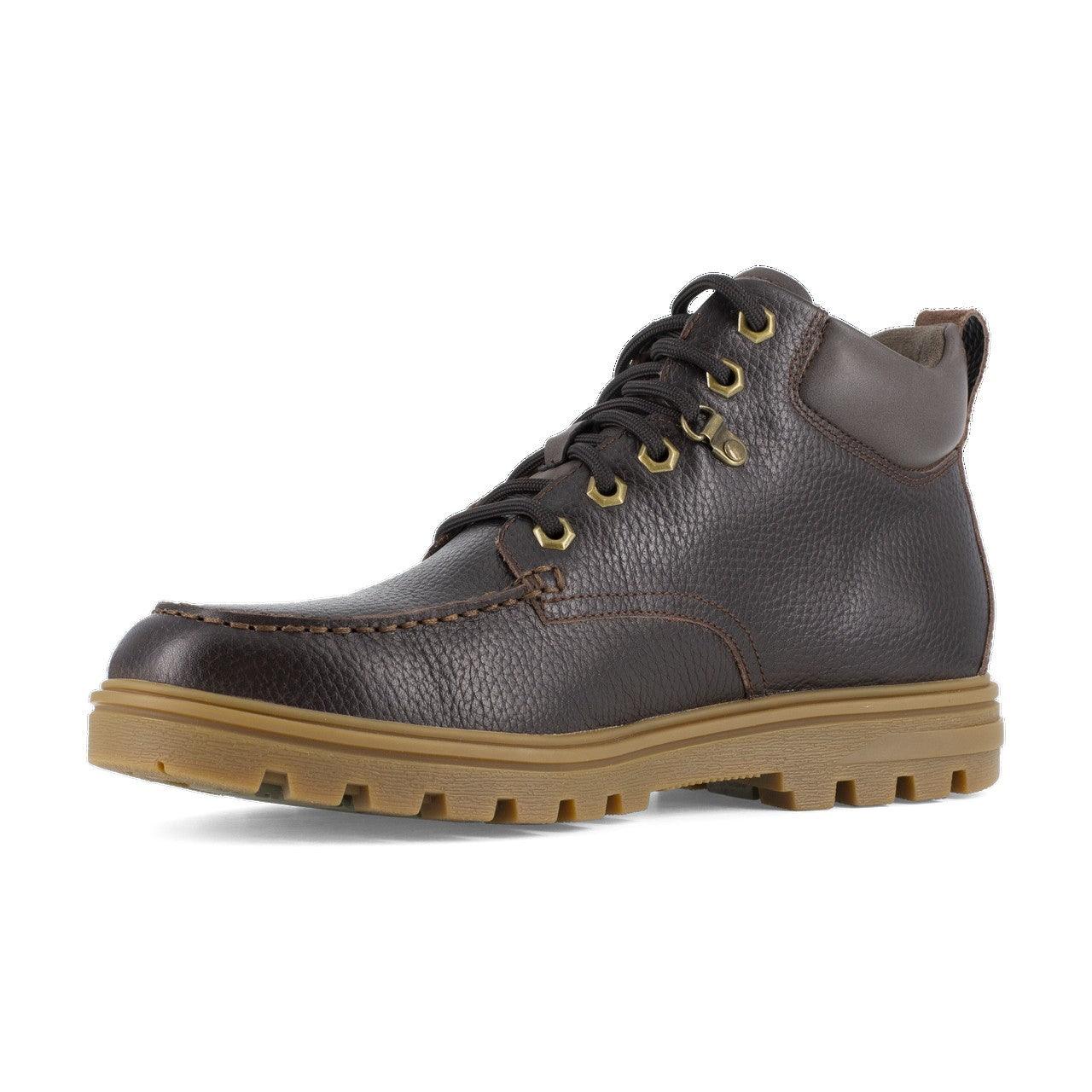 Rockport Men’s Brown Moccasin Waterproof Alloy Toe Work Boot RK6710 - BootSolution