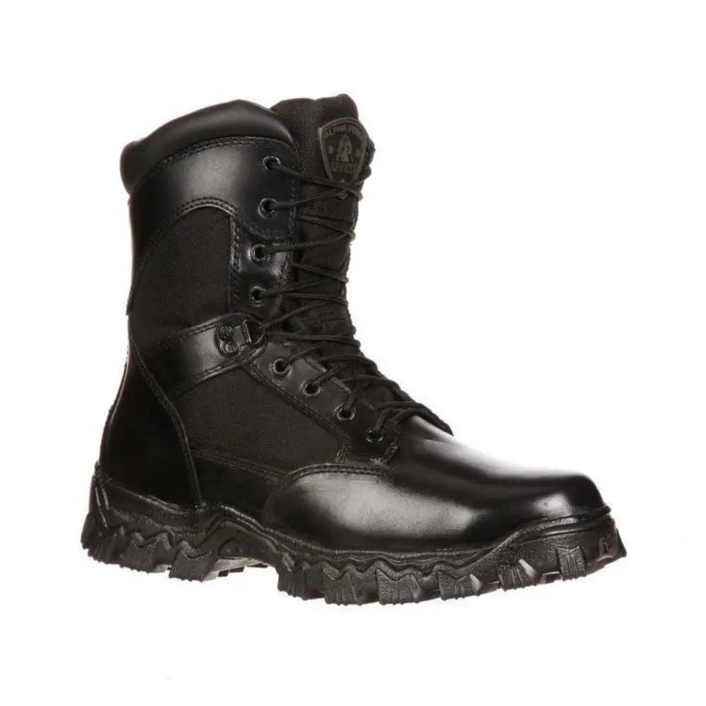 ROCKY AlphaForce Zipper Composite Toe Waterproof Duty Boots 6173 - BootSolution