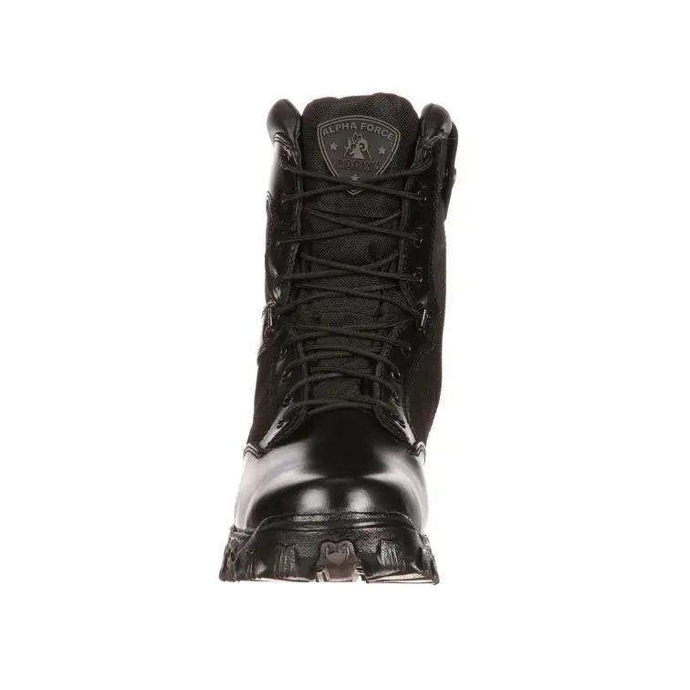 ROCKY AlphaForce Zipper Composite Toe Waterproof Duty Boots 6173 - BootSolution