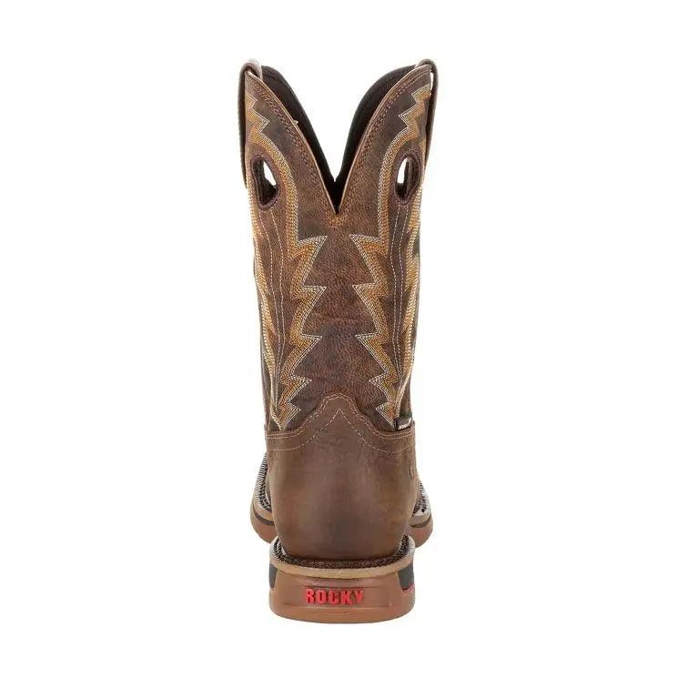 Rocky Men's Long Range Composite Toe Waterproof Western Boot RKW0303 - BootSolution