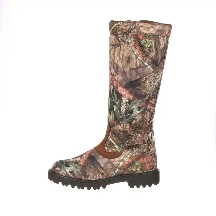 Rocky Men's Waterproof Mossy Oak Camo Side-Zip Snake Boot RKS0232 - BootSolution
