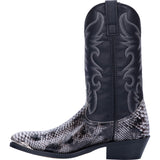 Laredo Men's Monty Black/White Manmade Boot 68067