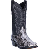 Laredo Men's Monty Black/White Manmade Boot 68067