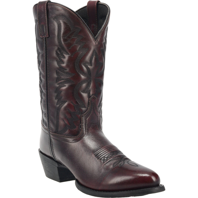 Laredo Men's Birchwood Black Cherry Leather Boot 68458