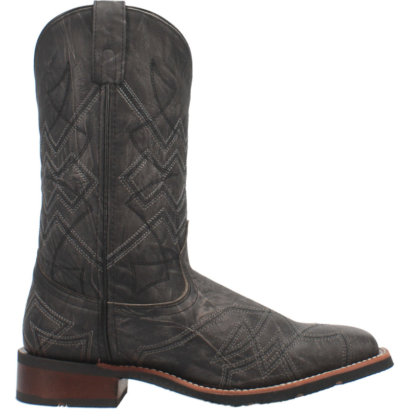 Laredo Men's Axel Black Leather Boot 7927