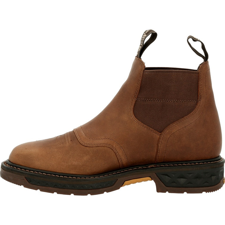 Georgia Boot Men's Carbo-Tec LT Waterproof Chelsea Work Boot GB00434