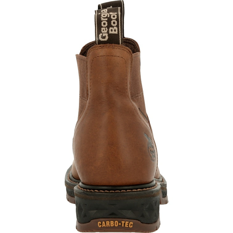 Georgia Boot Men's Carbo-Tec LT Waterproof Chelsea Work Boot GB00434
