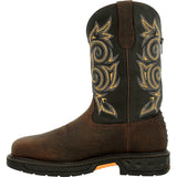 Georgia Boot Men's Carbo-Tec LT Steel Toe Waterproof Pull-On Work Boot GB00437