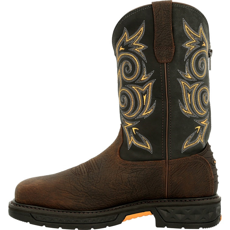 Georgia Boot Men's Carbo-Tec LT Steel Toe Waterproof Pull-On Work Boot GB00437
