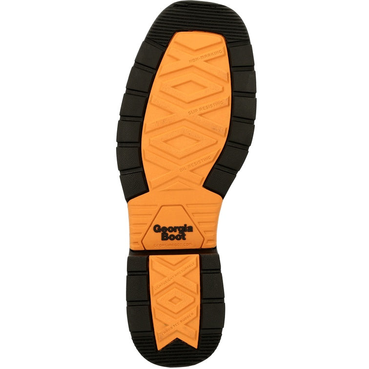 Georgia Boot Men's Carbo-Tec LT Steel Toe Waterproof Pull-On Work Boot GB00437