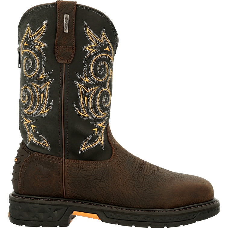 Georgia Boot Men's Carbo-Tec LT Steel Toe Waterproof Pull-On Work Boot GB00437