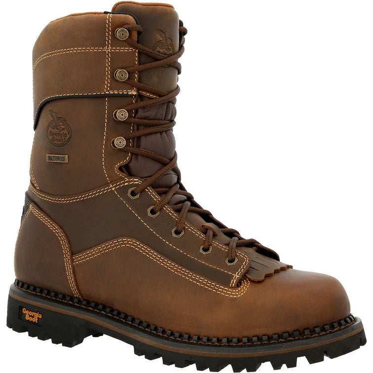 Georgia Boot AMP LT Low Heel Logger Composite Toe Waterproof Work Boot GB00473