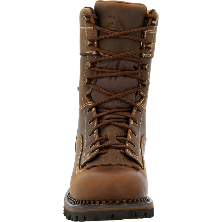 Georgia Boot AMP LT Low Heel Logger Waterproof Work Boot GB00472